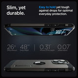 Spigen iPhone 15 Pro Max Deksel Tough Armor MagFit Gunmetal