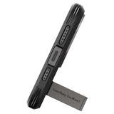 Spigen iPhone 15 Pro Max Deksel Tough Armor MagFit Gunmetal