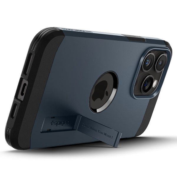 Spigen iPhone 15 Pro Max Deksel Tough Armor MagFit Metal Slate