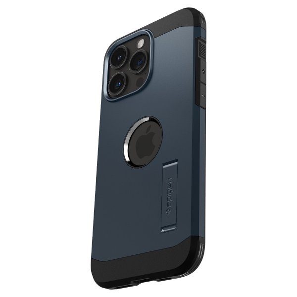 Spigen iPhone 15 Pro Max Deksel Tough Armor MagFit Metal Slate