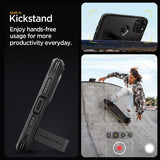 Spigen iPhone 15 Pro Max Deksel Tough Armor MagFit Svart