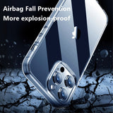 X-Level iPhone 15 Pro Max Deksel Transparent