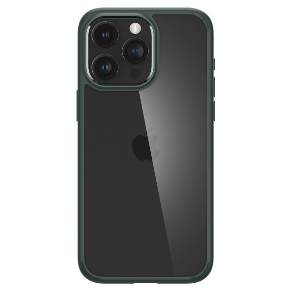 Spigen iPhone 15 Pro Max Deksel Ultra Hybrid Abyss Green
