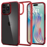 Spigen iPhone 15 Pro Max Deksel Ultra Hybrid Deep Red