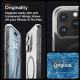Spigen iPhone 15 Pro Max Deksel Ultra Hybrid MagFit Carbon Fiber