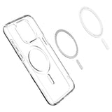 Spigen iPhone 15 Pro Max Deksel Ultra Hybrid MagFit Frost Clear