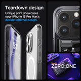 Spigen iPhone 15 Pro Max Deksel Ultra Hybrid MagFit Zero One
