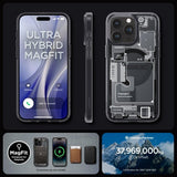 Spigen iPhone 15 Pro Max Deksel Ultra Hybrid MagFit Zero One