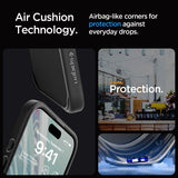 Spigen iPhone 15 Pro Max Deksel Ultra Hybrid Matte Matte Black