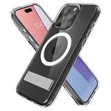 Spigen iPhone 15 Pro Max Deksel Ultra Hybrid S MagFit Crystal Clear