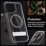 Spigen iPhone 15 Pro Max Deksel Ultra Hybrid S MagFit Graphite