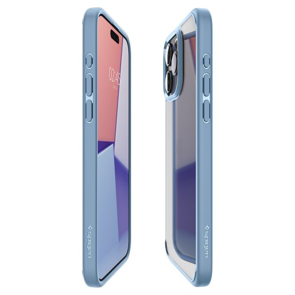 Spigen iPhone 15 Pro Max Deksel Ultra Hybrid Sierra Blue
