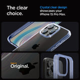 Spigen iPhone 15 Pro Max Deksel Ultra Hybrid Sky Crystal