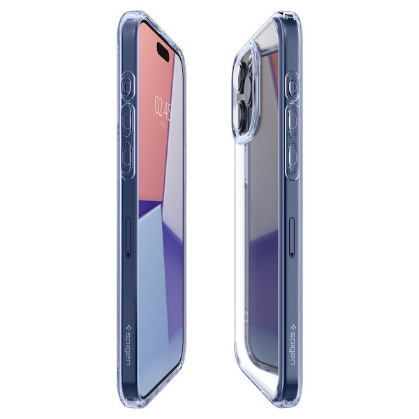 Spigen iPhone 15 Pro Max Deksel Ultra Hybrid Sky Crystal