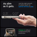 Spigen iPhone 15 Pro Max Deksel Ultra Hybrid Zero One MagFit Natural Titanium