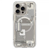 Spigen iPhone 15 Pro Max Deksel Ultra Hybrid Zero One MagFit Natural Titanium