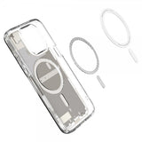 Spigen iPhone 15 Pro Max Deksel Ultra Hybrid Zero One MagFit Natural Titanium