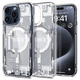 Spigen iPhone 15 Pro Max Deksel Ultra Hybrid Zero One MagFit Hvit