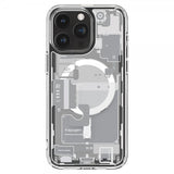 Spigen iPhone 15 Pro Max Deksel Ultra Hybrid Zero One MagFit Hvit