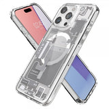 Spigen iPhone 15 Pro Max Deksel Ultra Hybrid Zero One MagFit Hvit