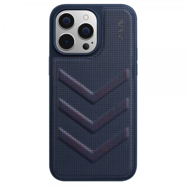 X-Level iPhone 15 Pro Max Deksel V-shape Blå