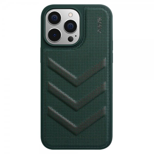 X-Level iPhone 15 Pro Max Deksel V-shape Grønn
