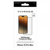 Vivanco iPhone 15 Pro Max Skjermbeskytter Full Screen