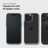 Spigen iPhone 15 Pro Max Skjermbeskytter GLAS.tR ALIGNmaster 2-pakning