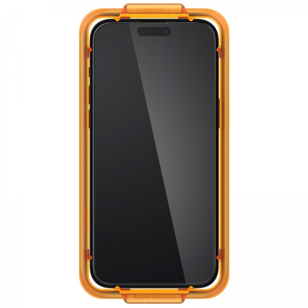 Spigen iPhone 15 Pro Max Skjermbeskytter GLAS.tR ALIGNmaster 2-pakning