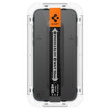 Spigen iPhone 15 Pro Max Skjermbeskytter GLAS.tR EZ Fit 2-pakning