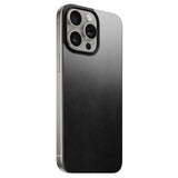 Nomad iPhone 15 Pro Max Skin Magnetic Leather Back Horween Svart