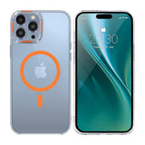 iPhone 15 Pro Max Deksel TPU MagSafe Oransje