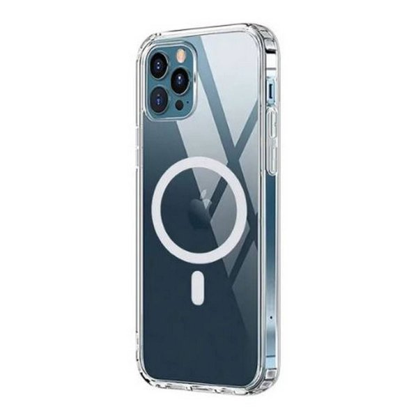 Rvelon iPhone 15 Pro Max Deksel TPU MagSafe Transparent