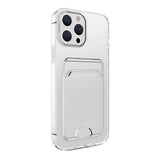 iPhone 15 Pro Max Deksel Kortholder Støtsikker Transparent