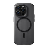 iPhone 15 Pro Deksel Korrugerte MagSafe Svart