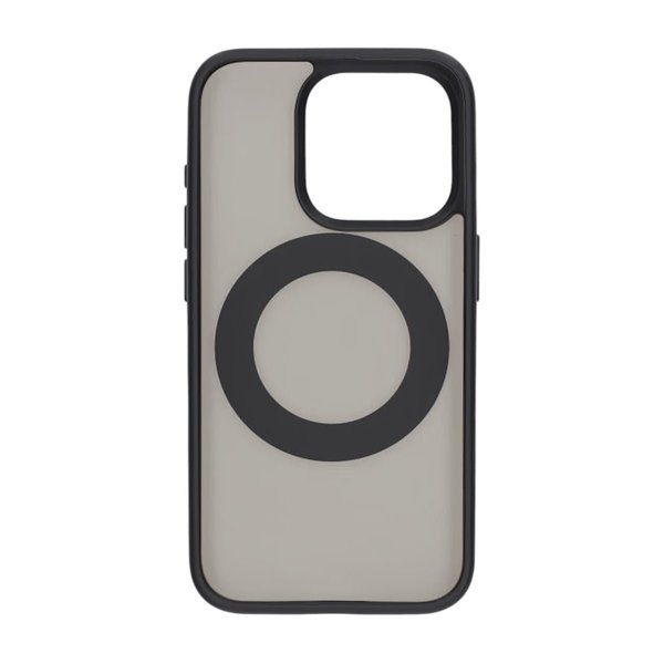iPhone 15 Pro Deksel Roterbart Stativ Svart