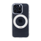 iPhone 15 Pro Deksel Roterbart Stativ Transparent