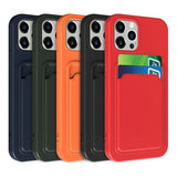 iPhone 15 Pro Deksel Kortholder Oransje