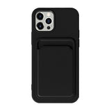 iPhone 15 Pro Deksel Kortholder Svart