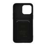 iPhone 15 Pro Deksel Kortholder Svart