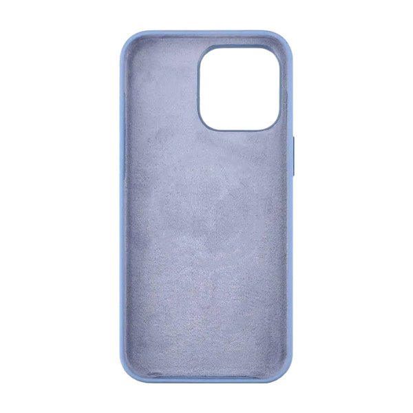 Rvelon iPhone 15 Pro Deksel Silikon Blå