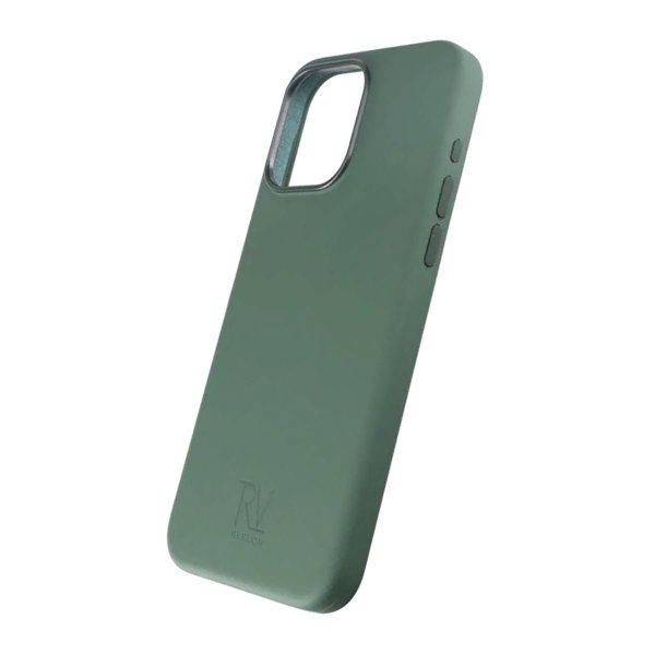 Rvelon iPhone 15 Pro Deksel Silikon Grønn