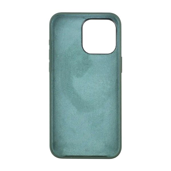 Rvelon iPhone 15 Pro Deksel Silikon Grønn