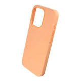 Rvelon iPhone 15 Pro Deksel Silikon Peach