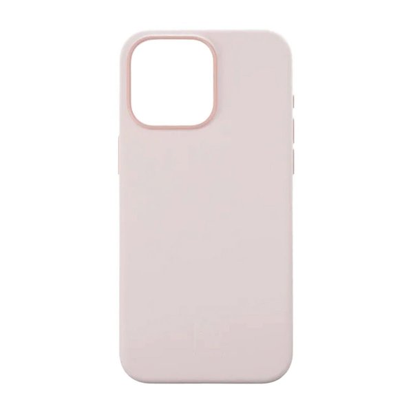 Rvelon iPhone 15 Pro Deksel Silikon Rosa
