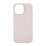 Rvelon iPhone 15 Pro Deksel Silikon Rosa