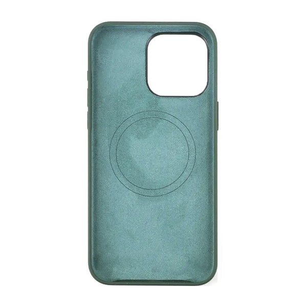Rvelon iPhone 15 Pro Deksel Silikon MagSafe Grønn