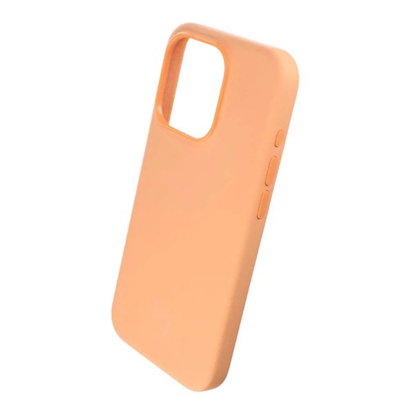 Rvelon iPhone 15 Pro Deksel Silikon MagSafe Gul
