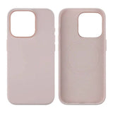Rvelon iPhone 15 Pro Deksel Silikon MagSafe Rosa