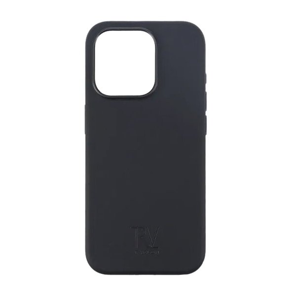 Rvelon iPhone 15 Pro Deksel Silikon MagSafe Svart